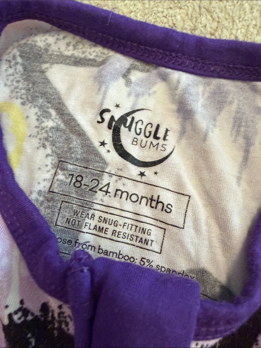 Snuggle Bums 18/24 Bamboo Zippy Bundle